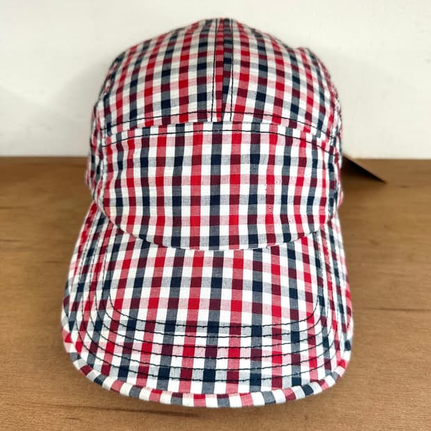 나이키 시어서커 깅엄체크 캡