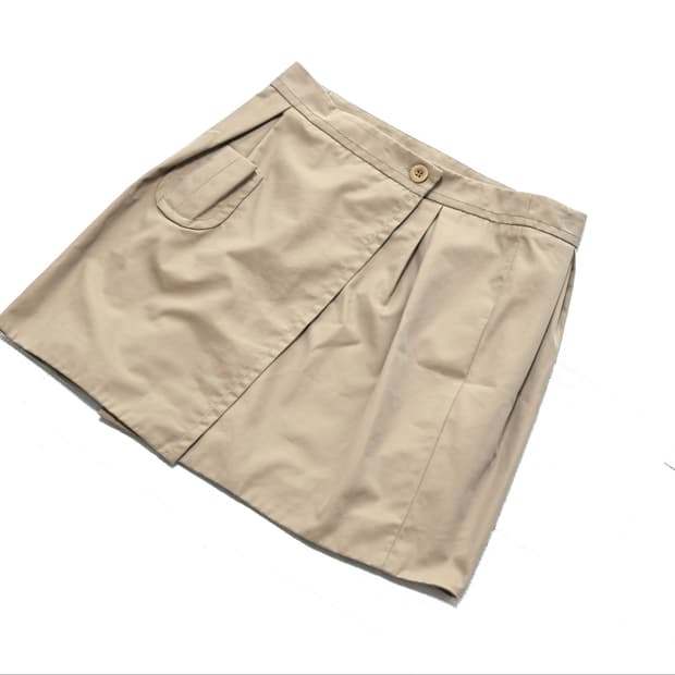 Miu miu 2009 lap skirt