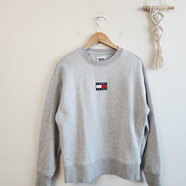 타미힐피거 오버핏 맨투맨 55-66/xs