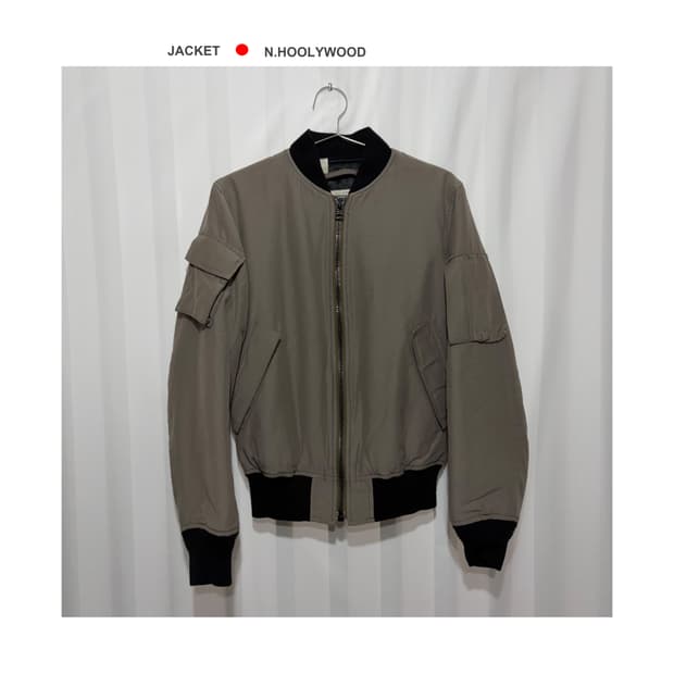 엔할리우드 ma-1 자켓