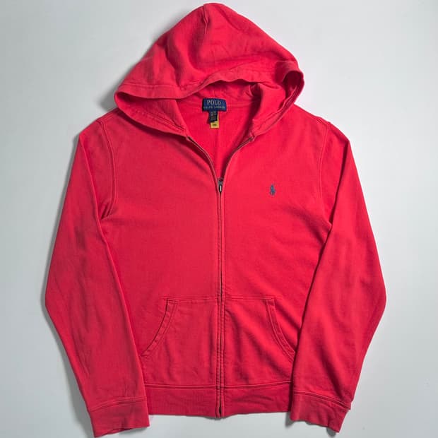 폴로 랄프로렌 보이즈 자몽 후드집업