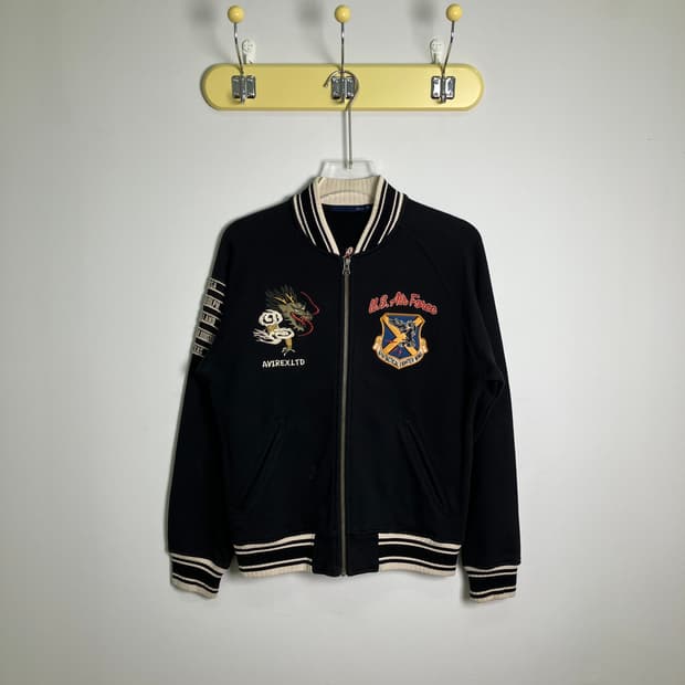 Avirex 아비렉스 코튼 스카쟌 자켓 