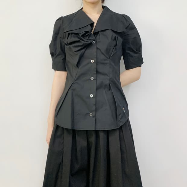 비비안 웨스트우드 반팔 블라우스