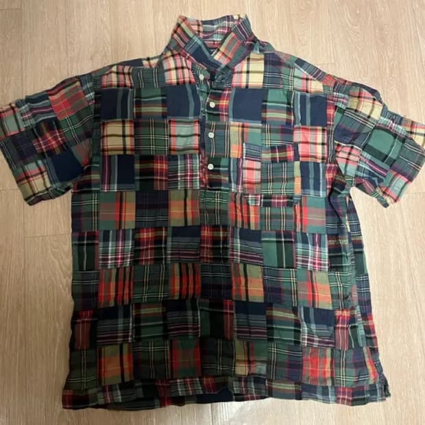 폴로 랄프로렌 패치워크 반팔셔츠