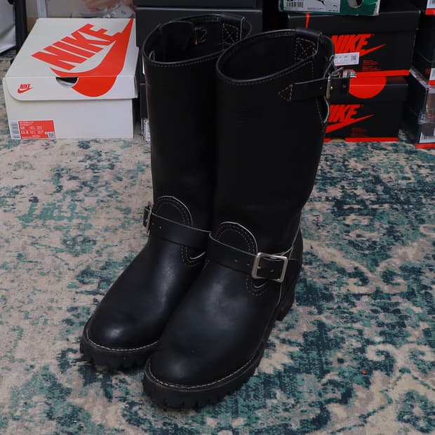 Wesco 웨스코 엔지니어드 부츠 보스 블랙 260