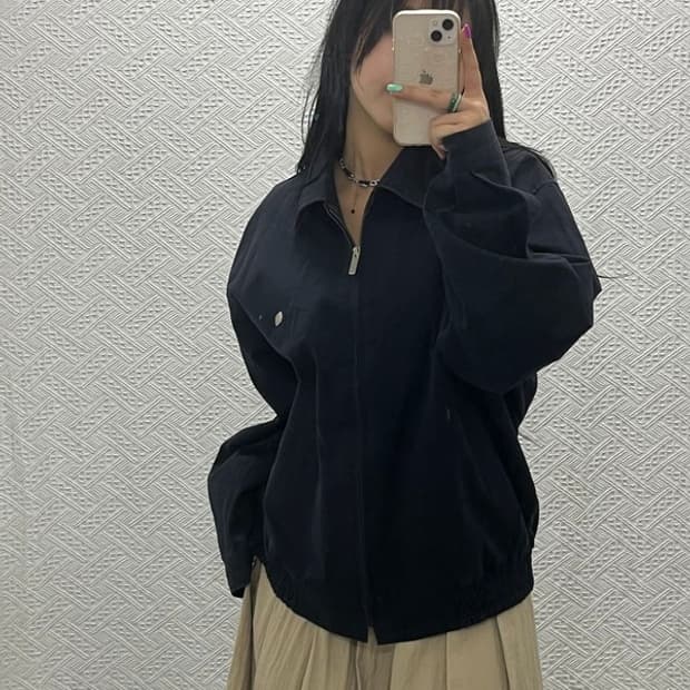 라코스테 테크웨어 블루종 워크 자켓 C06567