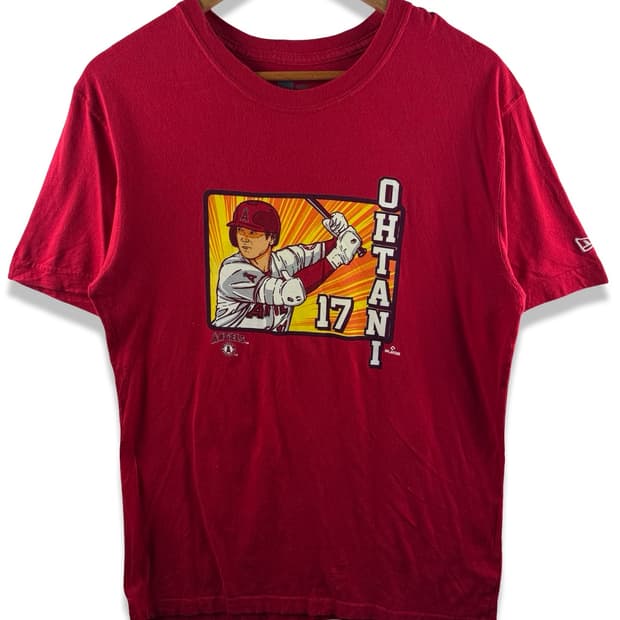 뉴에라 오타니 쇼헤이 레드 반팔티2278