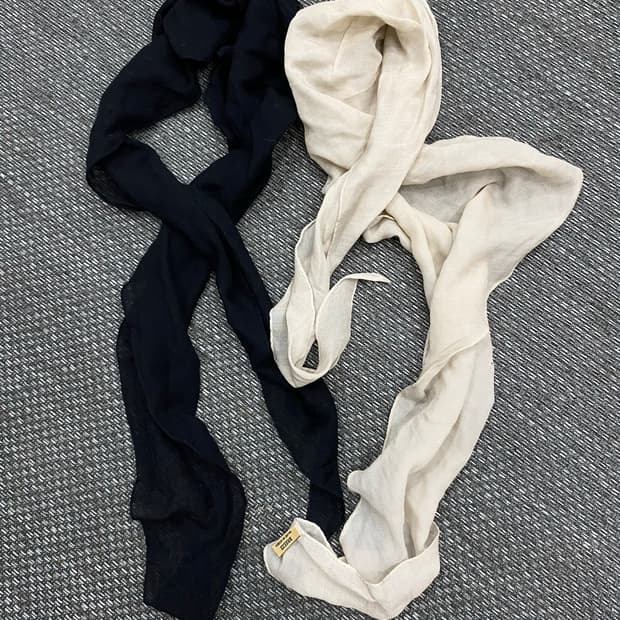 Rare Design Black&Ivory Scarf