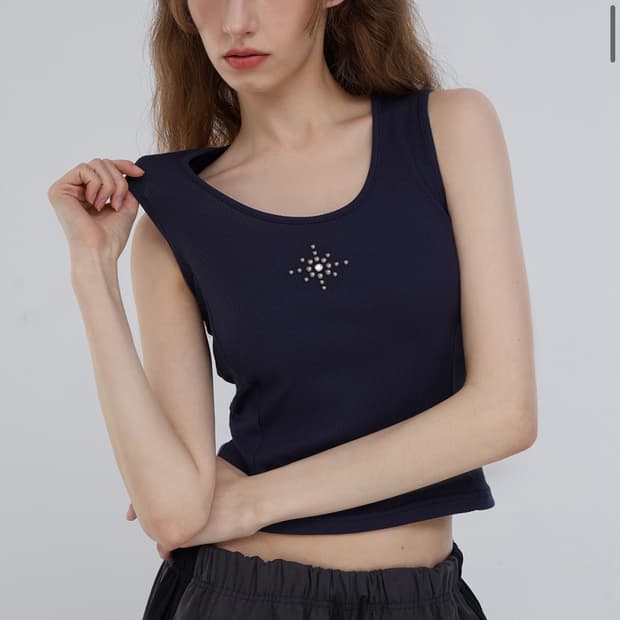 칙스 노바 탱크탑 네이비