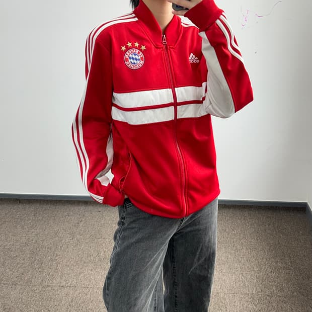 Adidas 아디다스 삼각로고 바이에르 뭰헨 져지