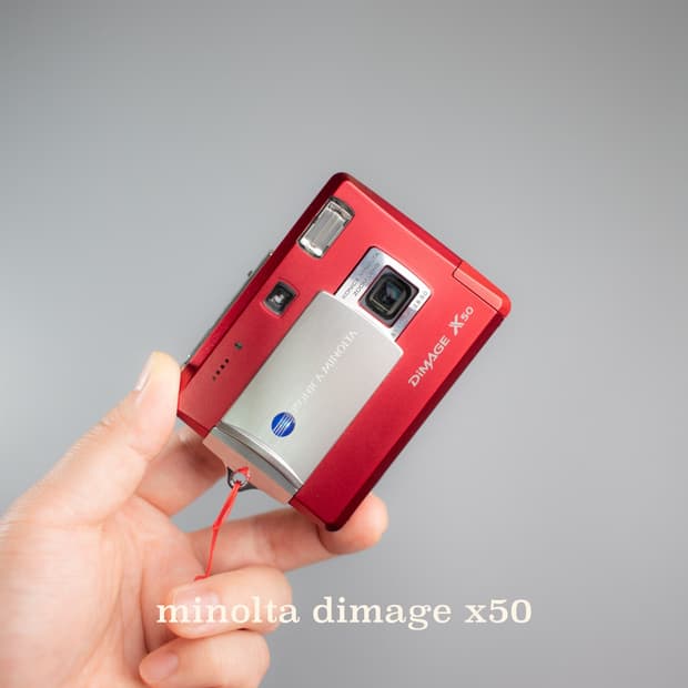 미놀타  dimage x50 (최상급 컨디션.)