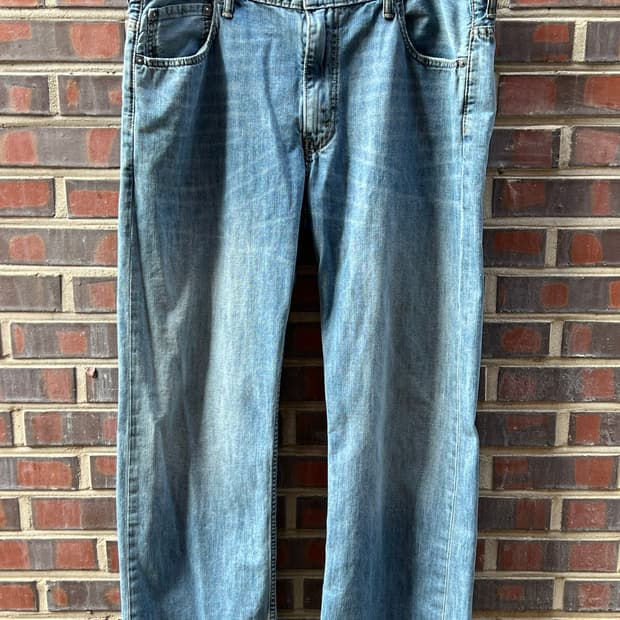 [36x32] 리바이스 569 루즈 스트레이트 Y2K 데님 팬츠