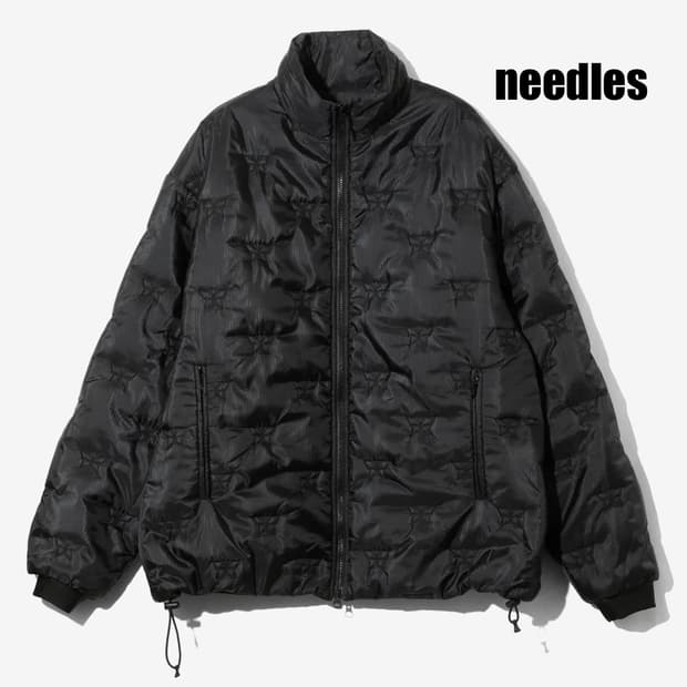 [M][100] 니들스 필링 자켓 빠삐옹 퀼팅 블랙 25FW