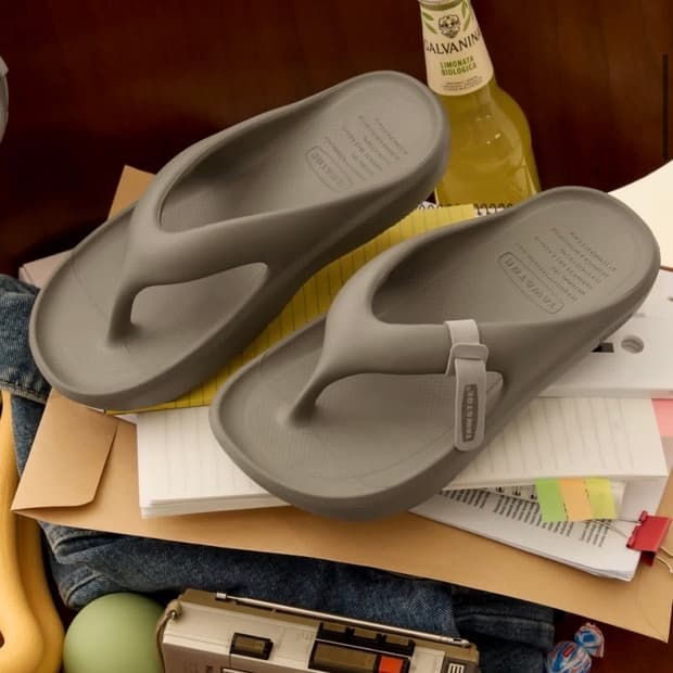 TAW&TOE 토앤토 조리 슬리퍼 그레이 새상품 택ㅇ