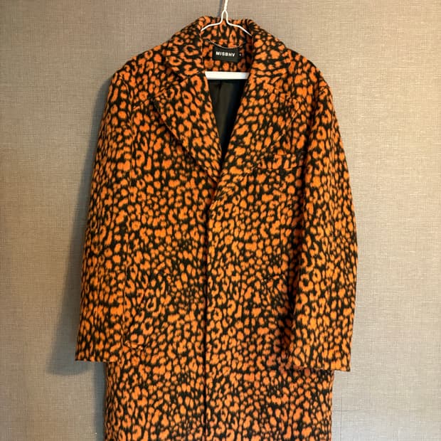 MISBHV 레오파드 패턴 코트