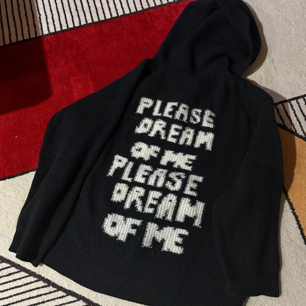 셀린느 please dream of me 니트 후드