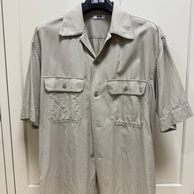 유니클로U 워크 셔츠