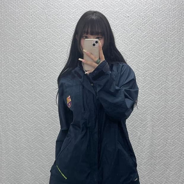 나이키 올드스쿨 레트로 바르셀로나 바람막이 자켓 L C09811