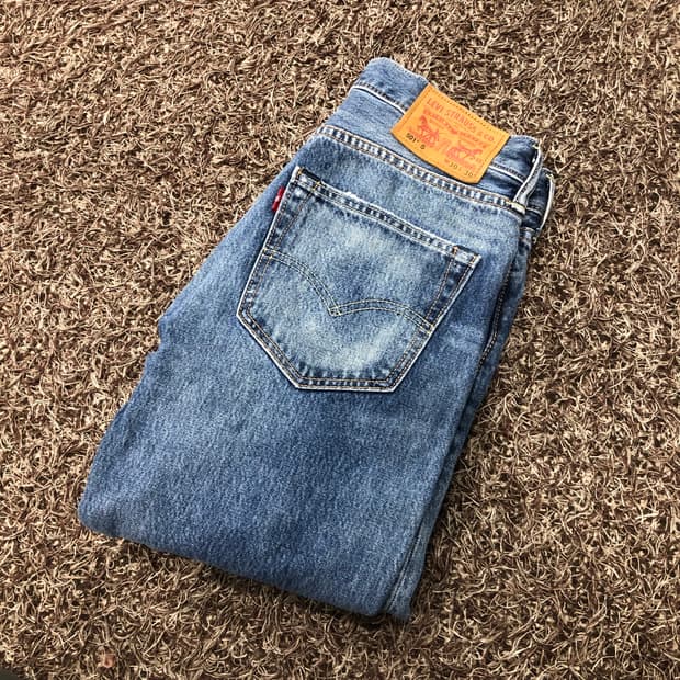 30 리바이스 501 패치워크 워싱 데님 팬츠