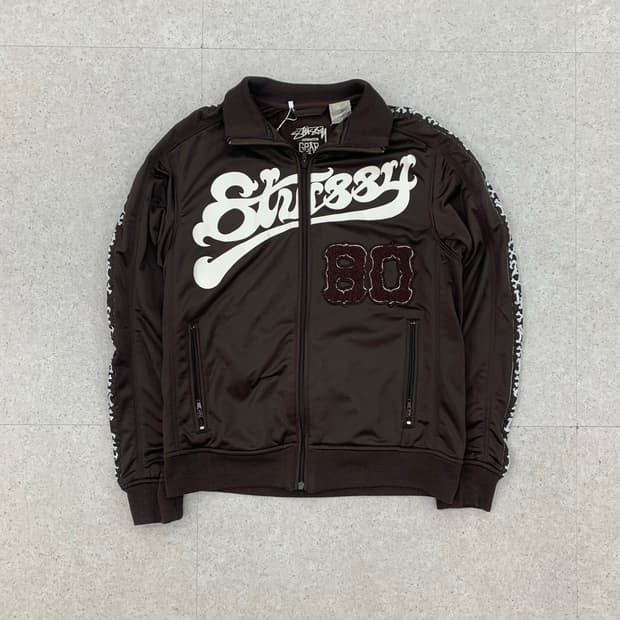 Stussy 스투시 90s 트랙탑 져지