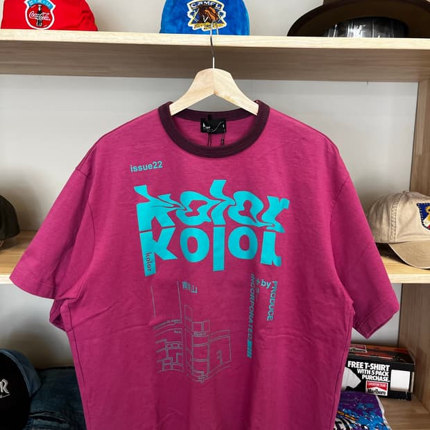 Kolor 22AW 티셔츠