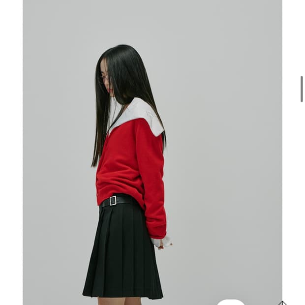 프레클 플리츠 랩 벨트 스커트 판매합니다