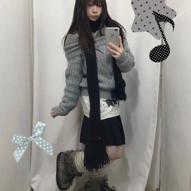 무채색 데일리 코디 세트 🤍