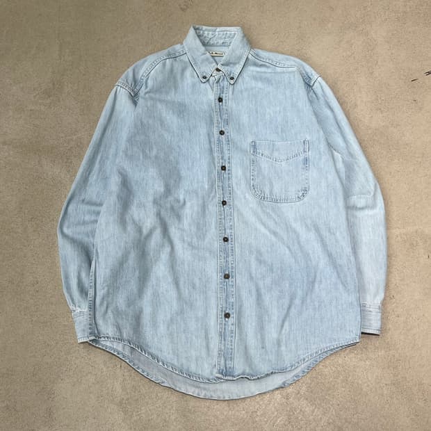 엘엘빈 워크 데님셔츠 s10432