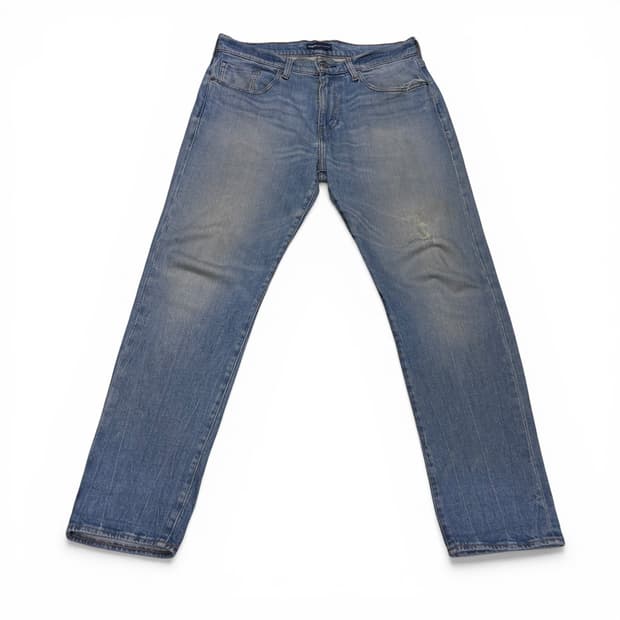 32 리바이스502 MADE & CRAFTED 블루탭 셀비지 데님팬츠