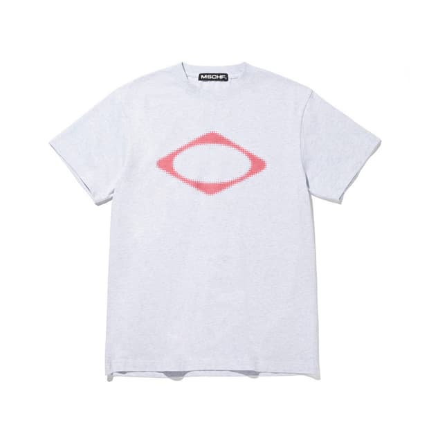 (새상품) 미스치프 롬버스 블러 티셔츠 멜란지그레이 m