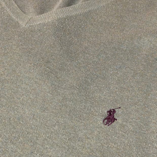 폴로 랄프로렌 브이넥 니트조끼 빅사이즈