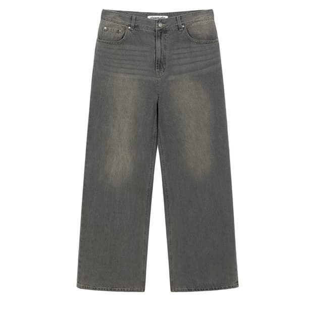 비바스튜디오 WIDE DENIM PANTS [SAND BLACK] M