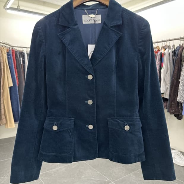 COURREGES 벨루어 비스포크 재킷 (M~L)