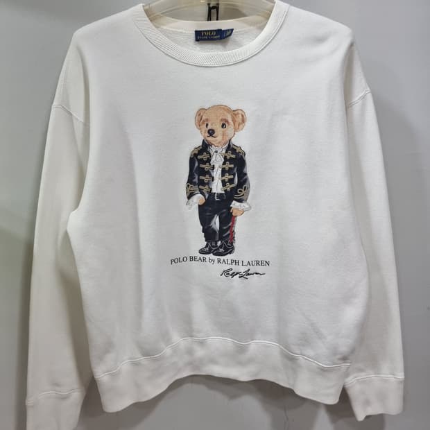 폴로랄프로렌 베어 기모 맨투맨 (C977