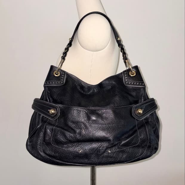 ANNE KLEIN All Black shoulder bag
