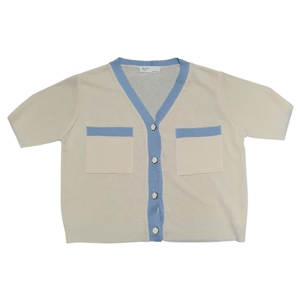 ✨ (바배) 엠스토리 반팔 가디건