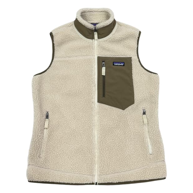 파타고니아 우먼 레트로 플리스 베스트 조끼 L