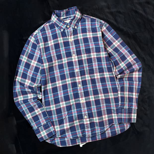 일본빈티지 BACK NUMBER  체크 셔츠