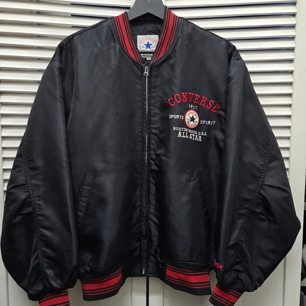 컨버스 90s 일본판 새틴 봄버 자켓