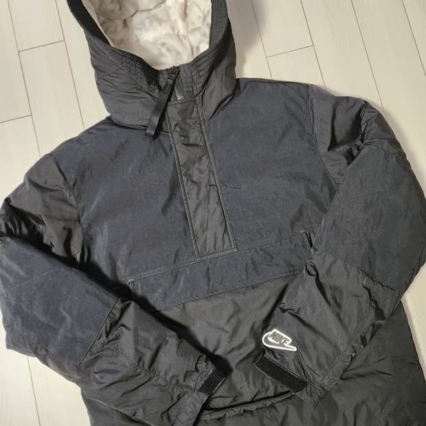 나이키 신세틱 필 레펠 후드 아노락 점퍼 블랙 CU4420-010 사이즈