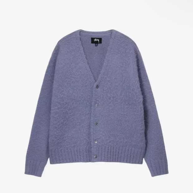 스투시 모헤어 가디건 M