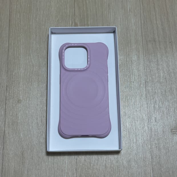 케이스티파이 아이폰14pro 리플 케이스 핑크