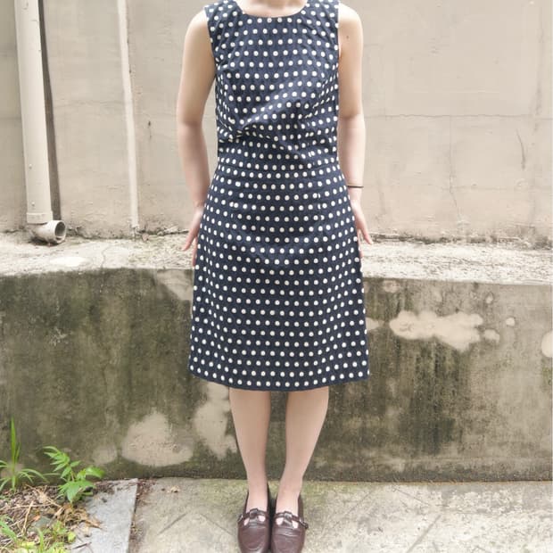 Brooks Brothers dots dress