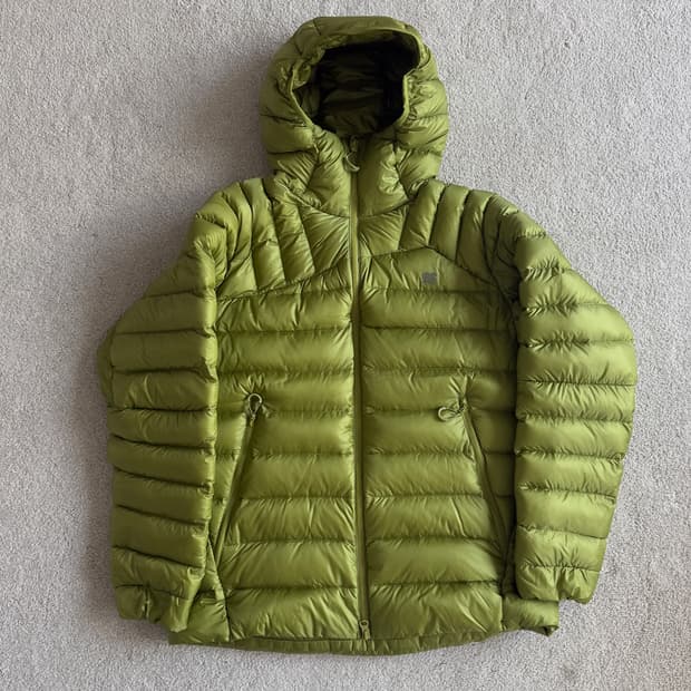 코오롱스포츠 남성 BPL 미드 후드 다운 패딩