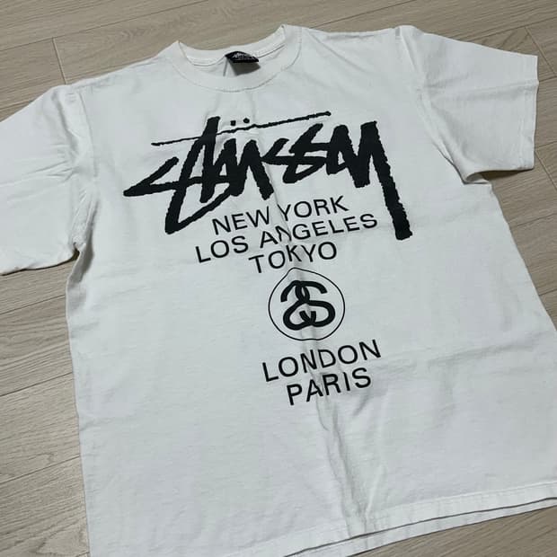 스투시 월드투어 반팔