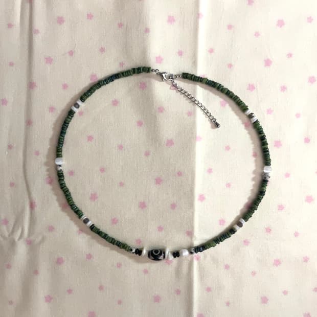greentea brownie necklace