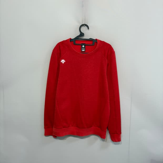 데상트 남성 기모 맨투맨 105