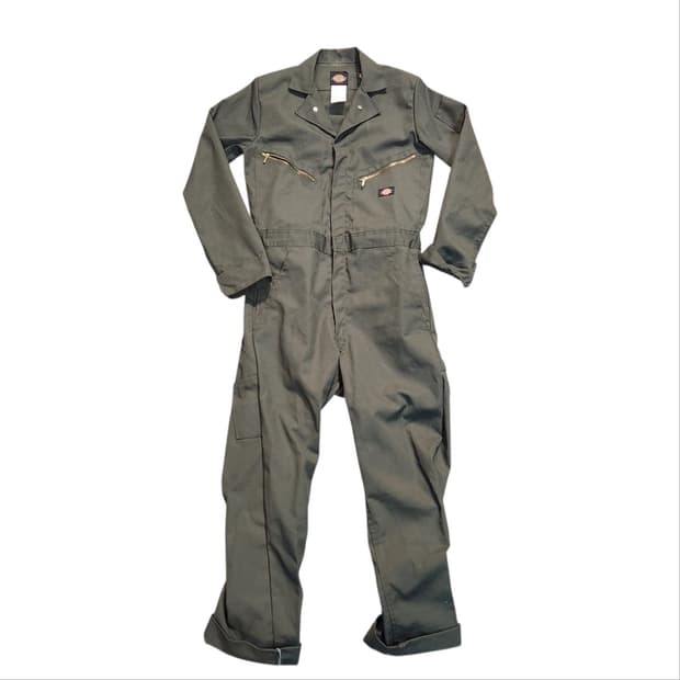 디키즈 커버올 점프수트 작업복 올리브 