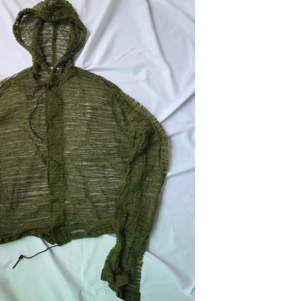 80s US Army Mosquito Net Jacket