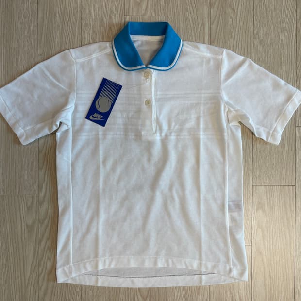 나이키 80s 올드 폴로 피케 우먼스 티셔츠 NIKE OLD 1984 7